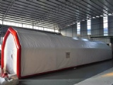 Material: Commercial PVC tarpaulin
Size: Can be customized
Color: Red and white color
Minimum order quantity: 1 piece