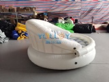 inflatable water mattress sun deck