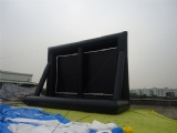 Outdoor inflatable tv screen