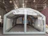 Pool covering outdoor storage inflatable tent