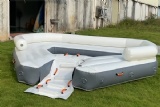 Floating Oasis Island Inflatable Ocean Pool