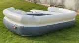 Floating Oasis Island Inflatable Ocean Pool