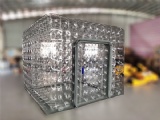 Clear Inflatable Meeting Room Cube Tent