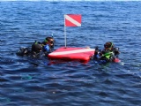 Floating Pool Inflatable Dive Platform