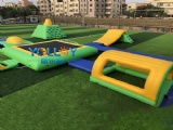 Air Bouncer Inflatable Bungee Jumping Trampoline