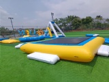 Air Bouncer Inflatable Bungee Jumping Trampoline