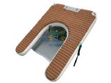Jetski Inflatable C Dock With Teak