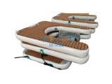 Jetski Inflatable C Dock With Teak