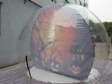 Inflatable Halloween Snow Globe