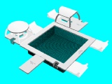 Inflatable Island Party Dock Swim Platform