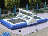 Material: 0.9mm PVC Tarpaulin
Size: 8.5mL x 5mW x 0.9mH
Color: Blue&white or customized
Weight: About 190KGS for 1 set