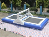 Inflatable Water Floating Volleyball Court Trampoline