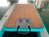 Leisure platform air teak dock