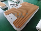 Floating platform for yacht partner to clear lounger leisure