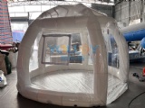 Family camping bubble dome air tent