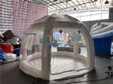 Family camping bubble dome air tent