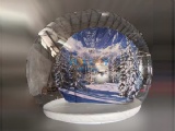 Inflatable Christmas Snow Globe Tent