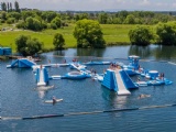 Waterpark inflatable Aqualand island