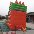 Colorful for steeple in fairy tale inflatable slide