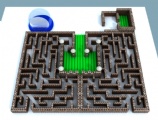 Mobile Giant inflatable maze race game