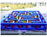 Cheap commercial inflatable labyrinth game