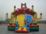 Mickey and Minnie fantastic inflatable slide