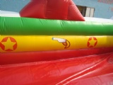 Cowboy western adventure commercial inflatable slide