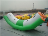 Inflatable water totter teeter