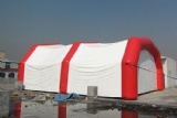 Mobile first aid inflatable emergency tent for refugee