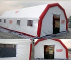 Cheap portable inflatable emergency tent for sale