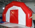 Size: 6mLx4.5mWx3mH
Weight: About 100kgs
Material: 1000D PVC tarps
Color: As pictures shown