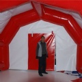 inflatable mobile hospital for emergency first aid