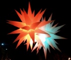 inflatable lighting star