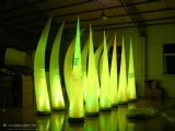 inflatable lighting corn for festival party decoration