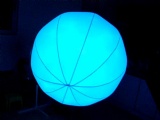 mobile inflatable spheres ball decoration lighting