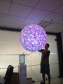 mobile inflatable spheres ball decoration lighting