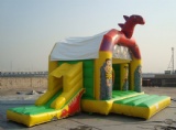 red dragon inflatable bouncy house for backyard party