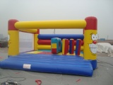 Bounce around Backyard inflatable Castle jump for fun