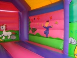 Party bouncers inflatable kids castles space walk