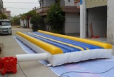 Tumble track inflatable air mat for gymnastics