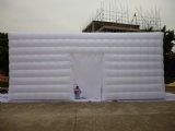 white Inflatable cube tent