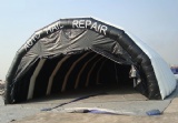 outdoor inflatable spray work shelter