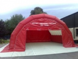Size: 7*5*4meter or customized
color: red or customized
material: PVC tarps or OXFORD nylon