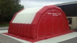 emergency shelter service air inflate tent