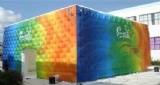 Colorful Cube Air Tent