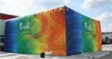 Colorful Cube Air Tent