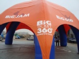 Inflatable spider dome for promotion event