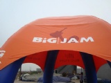 Inflatable spider dome for promotion event