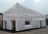 inflatable Concert Hall made with blow up cubic tent