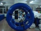 inflatable rolling ball water wheel roller